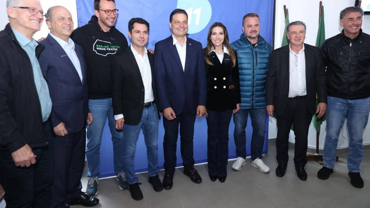 Candidaturas de Sandro Alex ao Governo do Paraná e Alexandre Curi ao Senado