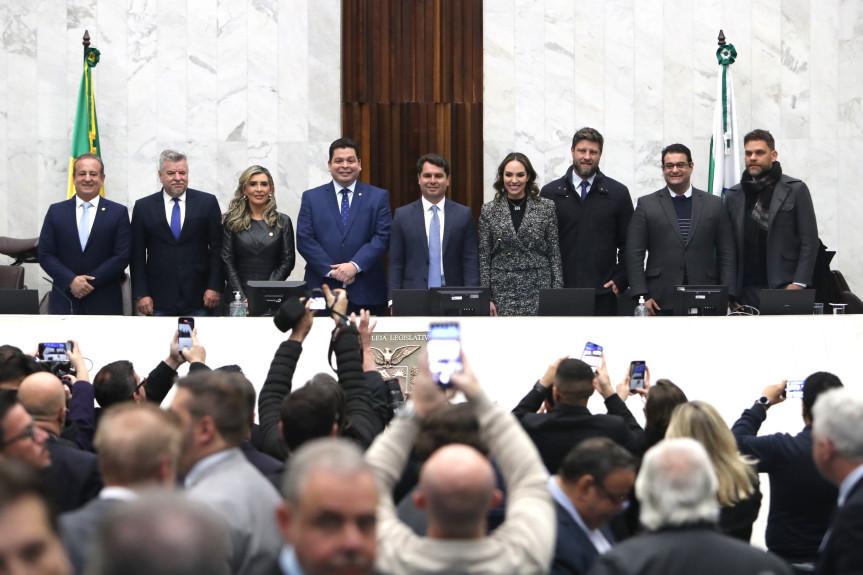 NOVA MESA DIRETORA DA ASSEMBLEIA LEGISLATIVA TOMA POSSE NESTA SEGUNDA-FEIRA (03/02)