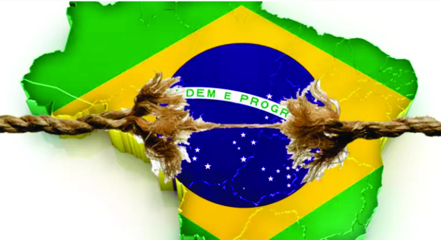 O cenário é caótico