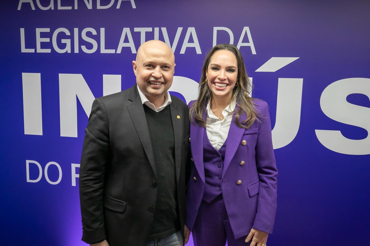 Deputada Maria Victoria (PP) reforça compromisso com setor industrial no lançamento da Agenda Legislativa 2025