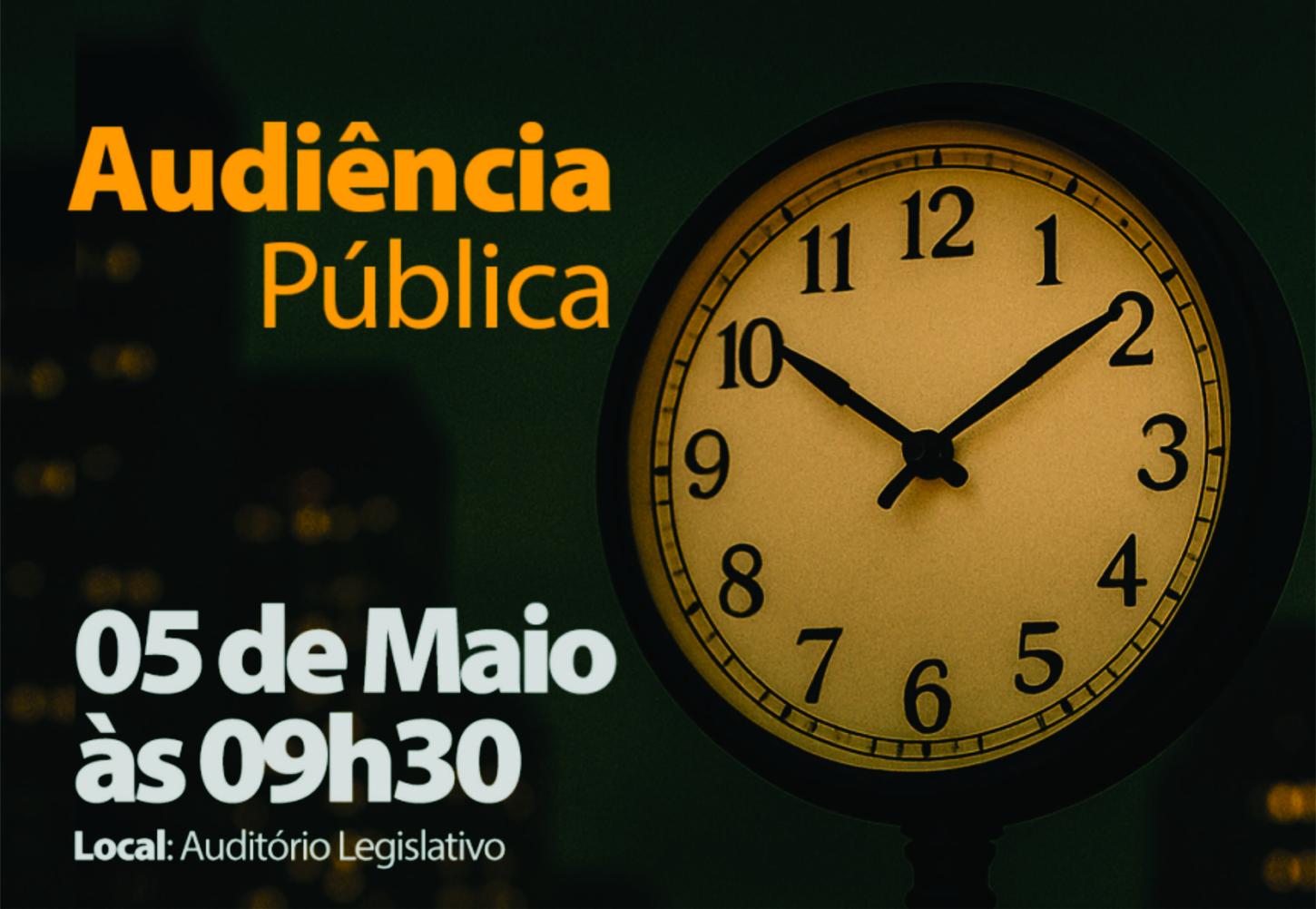 Audiência Pública na Assembleia Legislativa vai debater perturbação do sossego