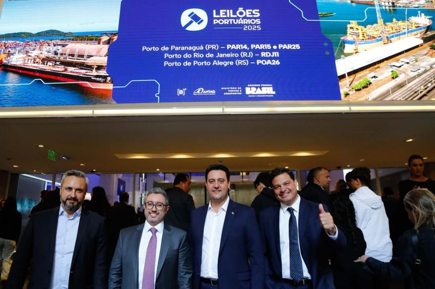Leilão histórico do Porto de Paranaguá