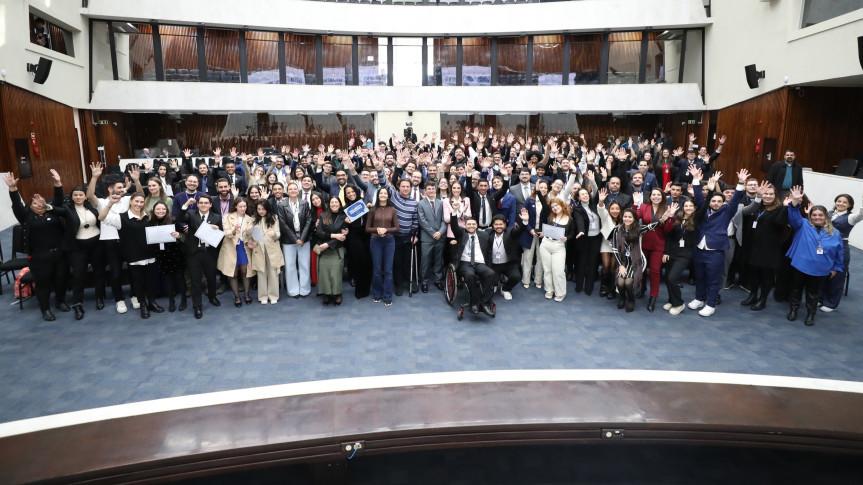 Sexta edição do Parlamento Universitário chega ao fim com recorde de proposições e instituições participantes