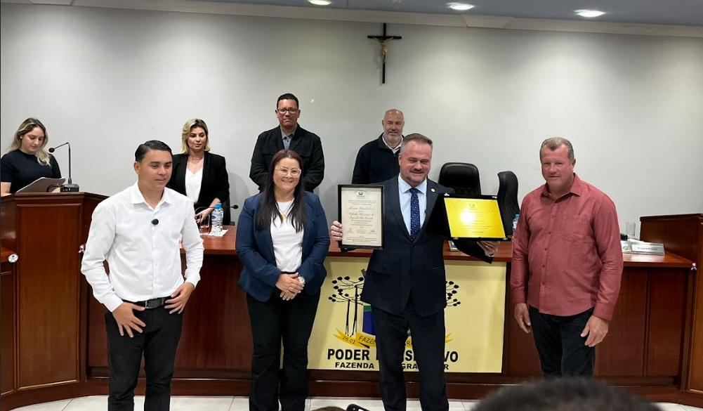 DEPUTADO ALISSON WANDSCHEER É CIDADÃO HONORÁRIO DE FAZENDA RIO GRANDE