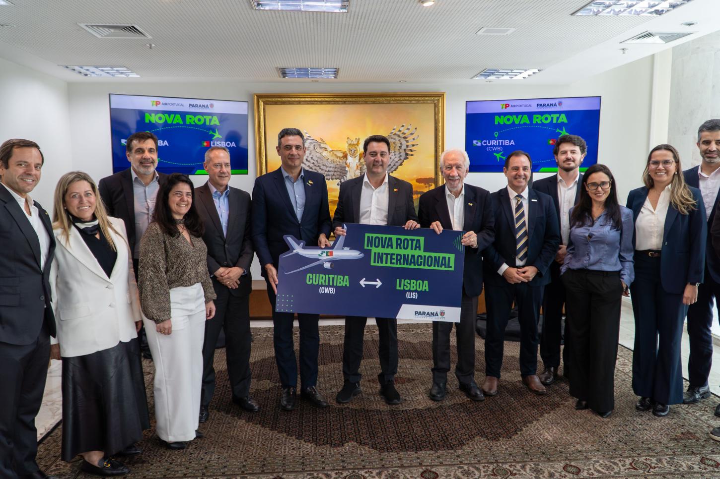 PARANÁ TERÁ VOO PARA A EUROPA A PARTIR DE 2026
