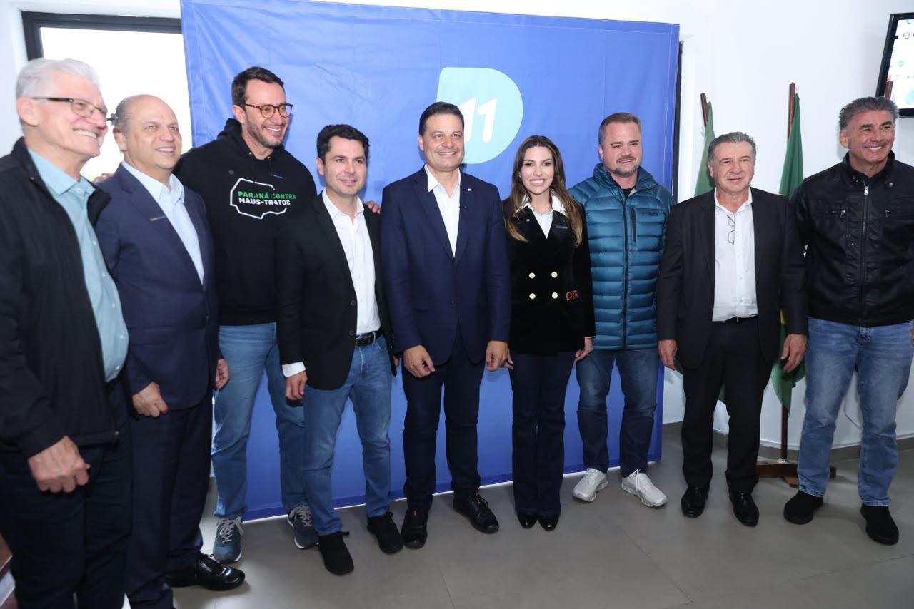 Candidaturas de Sandro Alex ao Governo do Paraná e Alexandre Curi ao Senado